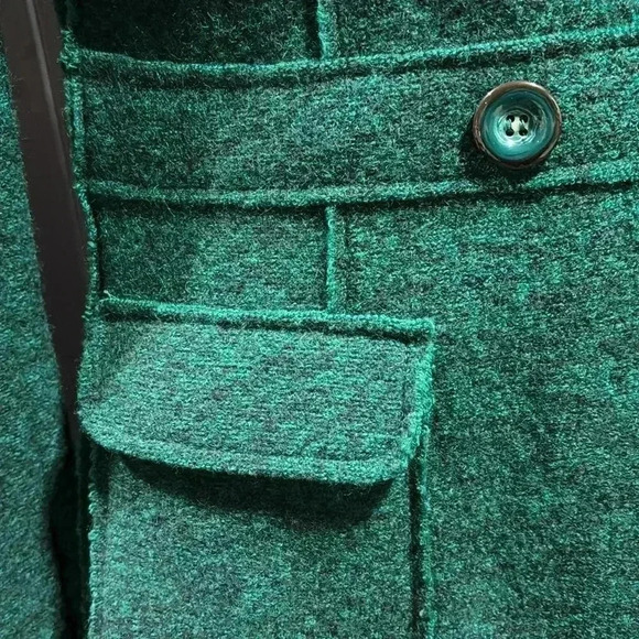 Kenar Coat/Jacket 55% wool 45% acrylic, flap front pockets,button front - Picture 3 of 10